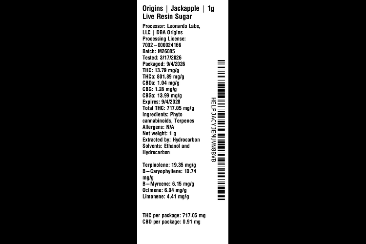 Jackapple by Origins