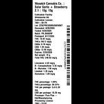 Solar Garlic + Strawberry 2.1 by Wasatch Cannabis Co.