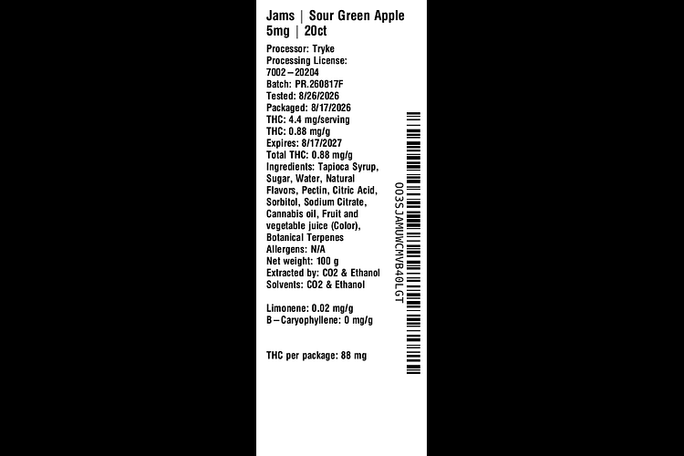 Sour Green Apple by Jams
