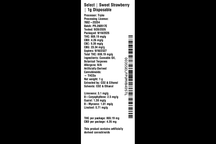 Sweet Strawberry by Select