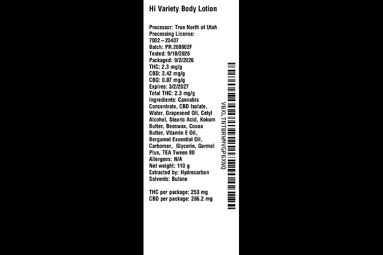 Body Lotion by Hi Variety