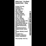 Live Resin Caramel Chew by Valley Lows