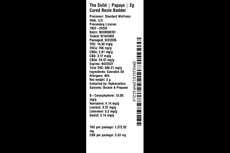 Papaya by The Solid