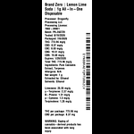 Lemon Lime Soda by Brand Zero