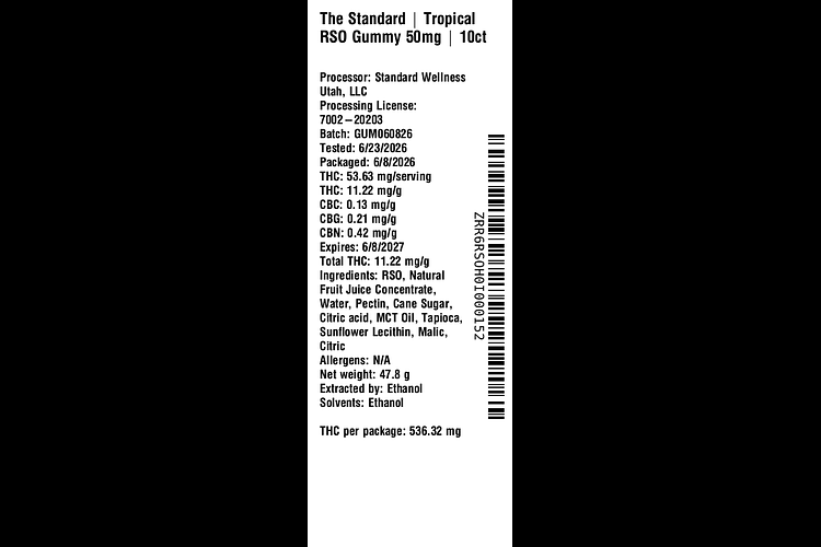 Tropical RSO by The Standard