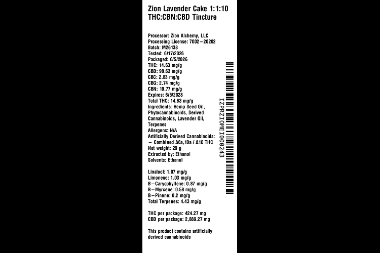 Lavender Cake by Zion