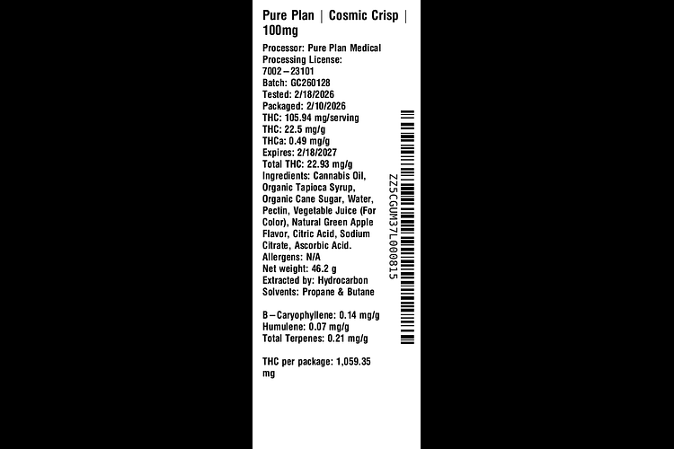 Cosmic Crisp by Pure Plan