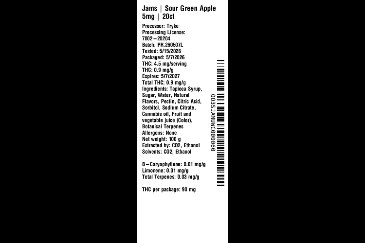 Sour Green Apple by Jams