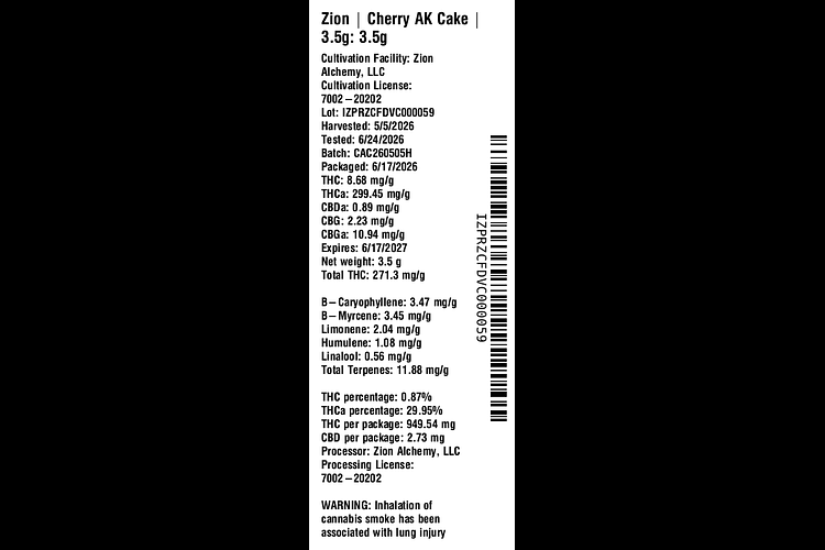 Cherry AK Cake by Zion