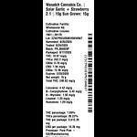 Solar Garlic + Strawberry 2.1 by Wasatch Cannabis Co.