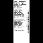 Lemon Liquid Suspension by Wave