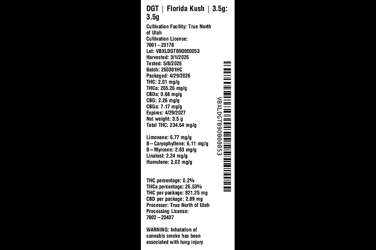 Florida Kush by DGT