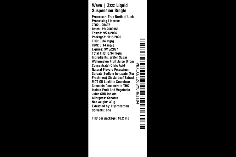 Zzzz Liquid Suspension by Wave