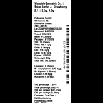 Solar Garlic + Strawberry 2.1 by Wasatch Cannabis Co.