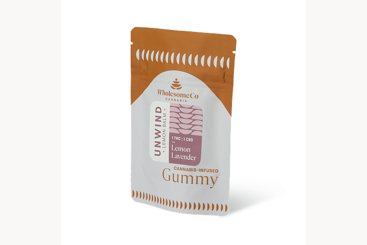 1:1 THC:CBD Unwind Gummy – 10mg 10-pack