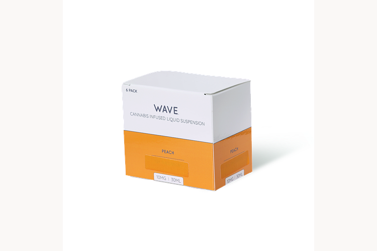 Peach Liquid Suspension by Wave
