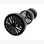 Mini Edition | Anodized 6061 Aluminum 2” | 3-Piece by Flower Mill
