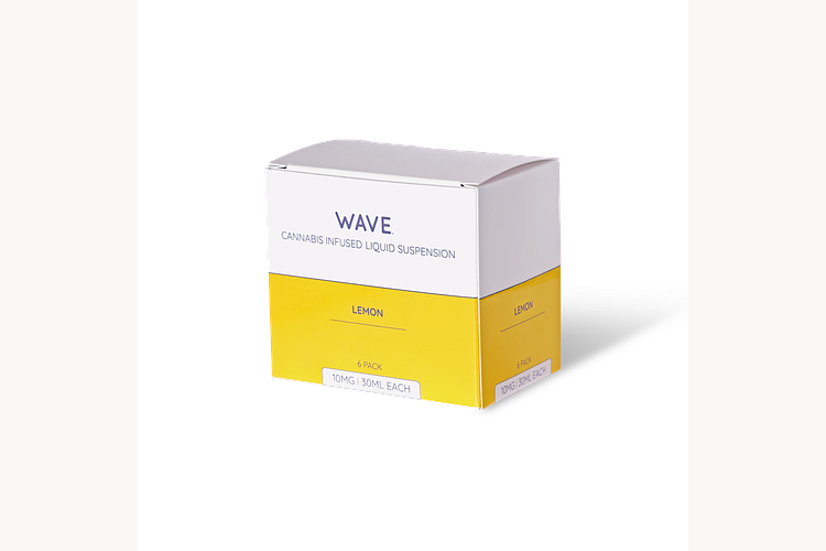 Lemon Liquid Suspension by Wave