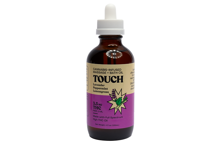 Cannabis Infused Massage Bath Oil 450mg THC 0042 by Boojum