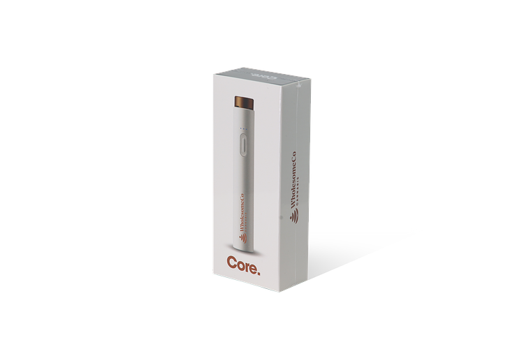 WholesomeCo X Vessel | Core 510 Threaded Battery - White by Vessel Brand Inc.