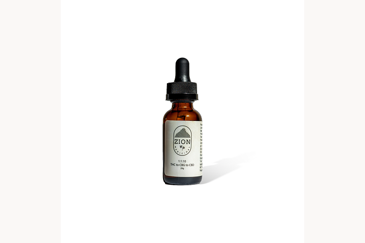 1:1:10 THC:CBG:CBD Tincture by Zion