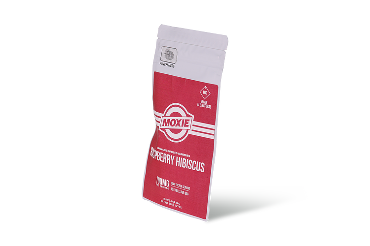 Raspberry Hibiscus Cubes by Moxie