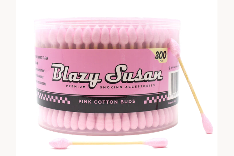 Blazy Susan Pink Q-Tips - 300ct by Blazy Susan