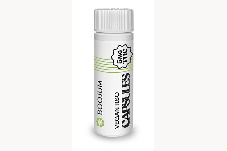 Low Dose RSO Capsules 5mg by Boojum