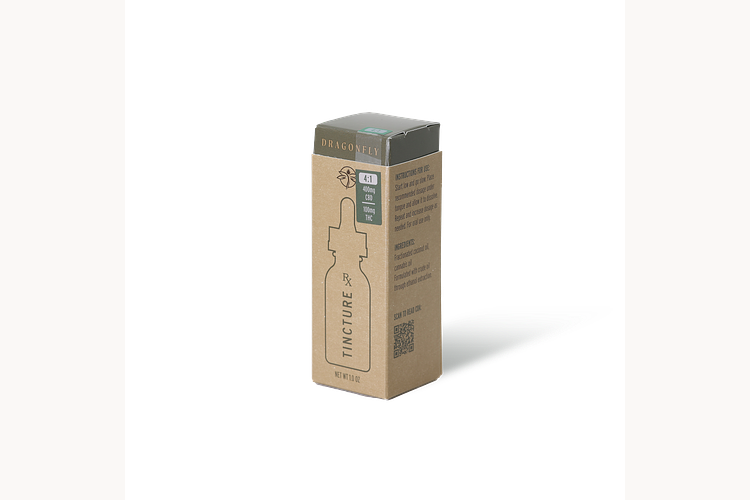 4:1 CBD:THC Tincture by Dragonfly