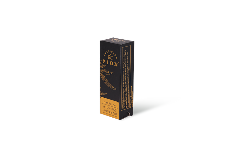 Zion Pumpkin Pie – 1 gr Vape Cartridge | WholesomeCo