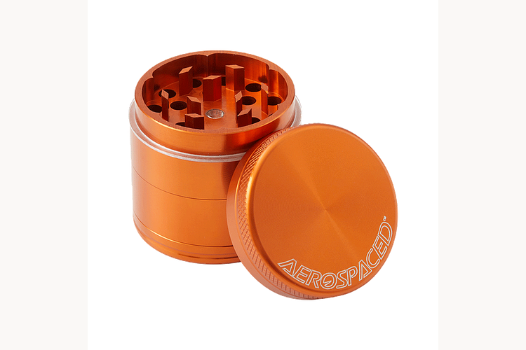 Aerospaced | 4pc Grinder 1.6" (40mm) | Orange by AeroSpaced By Higher Standards