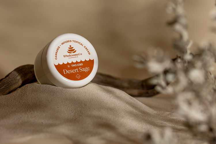 Cream Topical Desert Sage by WholesomeCo