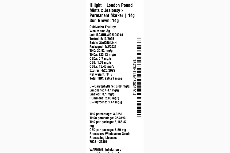 London Pound Mints x Jealousy x Permanent Marker by Hilight