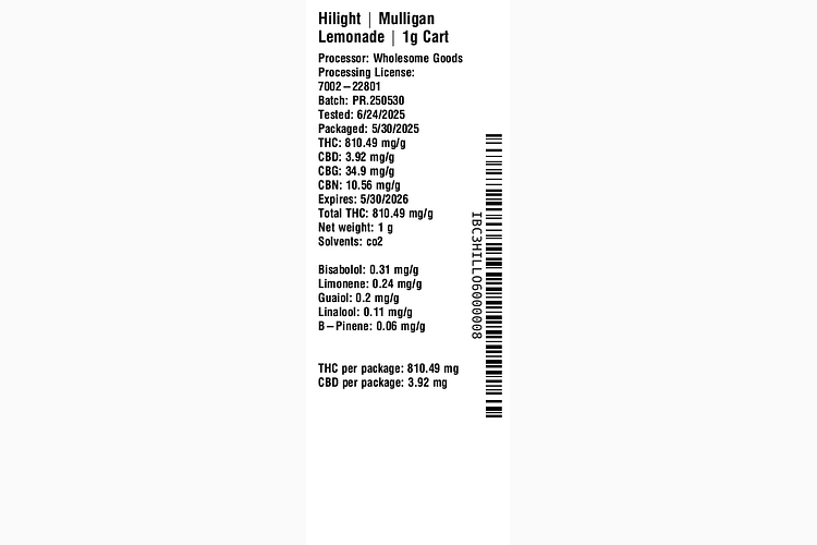 Mulligan Lemonade by Hilight