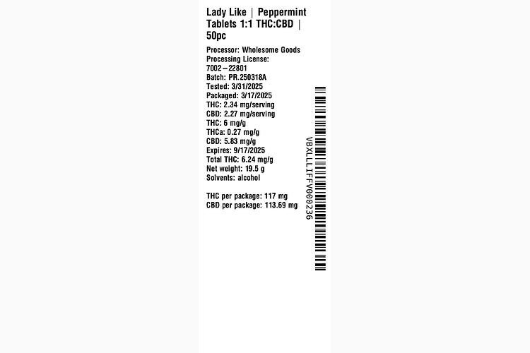 Peppermint by Lady Like