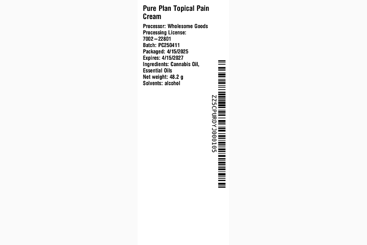 Pain Cream by Pure Plan