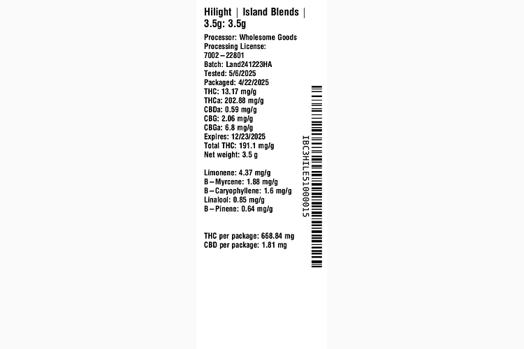 Island Blends by Hilight