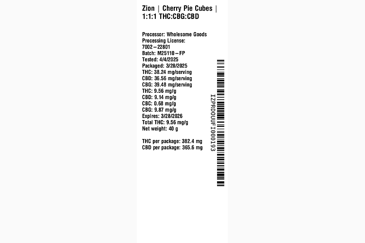 Cherry Pie by Zion