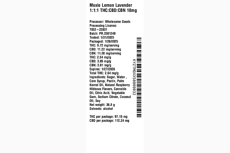 Lemon Lavender by Moxie