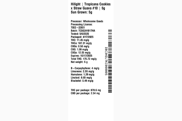Tropicana Cookies x Straw Guava #10 by Hilight