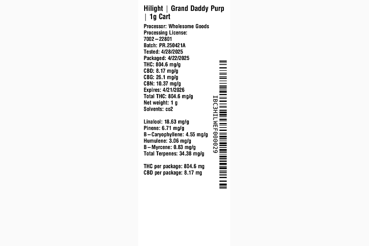 Grand Daddy Purp by Hilight