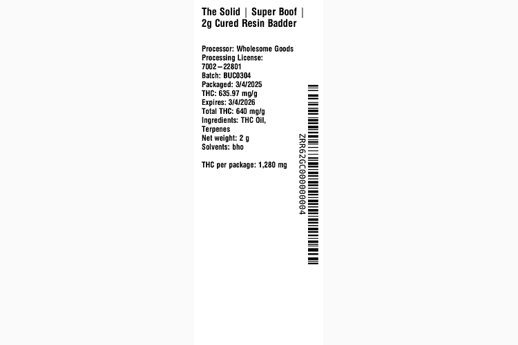 Super Boof by The Solid