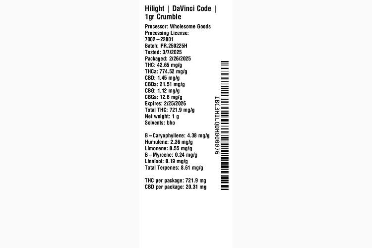 DaVinci Code by Hilight