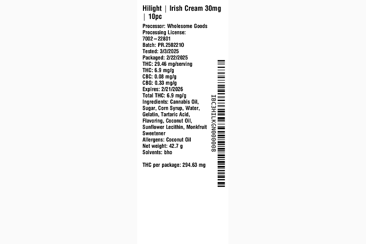 Irish Cream by Hilight