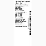 RSO Capsules 40mg by The Solid