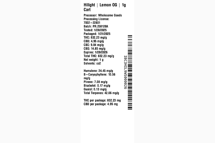 Lemon OG by Hilight