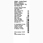 London Pound Mints x Jealousy x Permanent Marker by Hilight