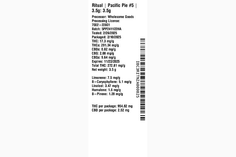 Pacific Pie #5 by Ritual