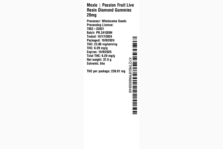 Passion Fruit by Moxie