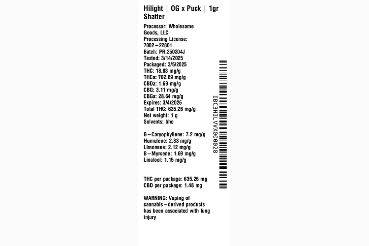 OG x Puck by Hilight